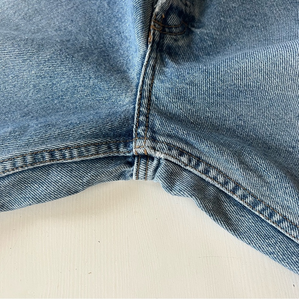 Vintage American Eagle Jeans 100% cotton non-stretch rigid 12 petite - Picture 8 of 9